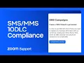 10DLC Compliance for Zoom Phone
