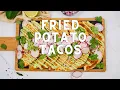 Vegan Fried Potato Tacos