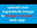 Image 2 Recipes TensorFlow Object Detection API deployed in Flask Web Application