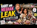 Harry Meghan LEAK to Vanity Fair About King Charles Cardboard Kids