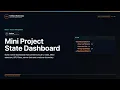 Mini Project State Dashboard Explained FullStack Masterclass React State Management Course