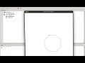 How to make a octagon using pyhton