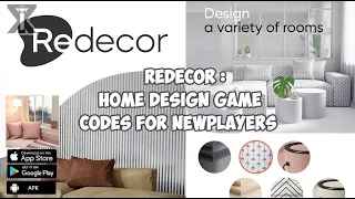 Redecor - Home Design Game Gameplay Gift Codes New Codes For You