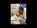 Coming out of surgery at Steadman Hawkins clinic