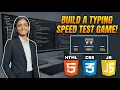 Typing Speed Test Frontend Project Made With HTML CSS and JavaScript