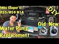 Mini Cooper S R56 Water Pump Replacement - Coolant Pump DIY
