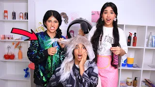شفا وغزل فتحوا صالون الشعر ! شفا ساعدت البنت المشردة !