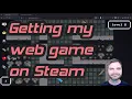 Getting my web game on steam