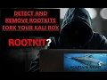 ROOTKIT DETECTION ON KALI HOW TO DETECT ROOTKITS ON KALI LINUX USING chkrootkit rkhunter