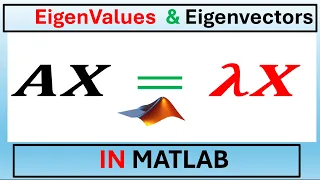 How to Find EigenValues and EigenVectors in MATLAB MATLAB Tutorial