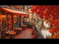 Download Lagu Peaceful Fall Morning with Coffee Shop Ambience and Smooth Jazz Instrumental Music for Relaxing Mood