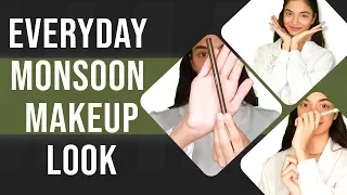 everyday monsoon makeup look pop diaries fashion