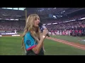 Ingrid Andress sings the worst national anthem ever at the Home Run Derby 2024