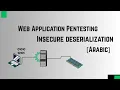 Web Application Pentesting Insecure deserialization Arabic