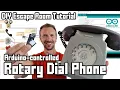 Arduino-Controlled Rotary Telephone DIY Escape Room Prop Tutorial