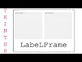 LabelFrame Widget Tkinter