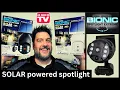 Bionic Spotlight Extreme tested Solar powered spotlight 473