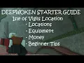 Roblox DeepWoken Starter Guide - The Isle Of Vigil