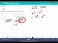 ALEKS Square root of a perfect square monomial