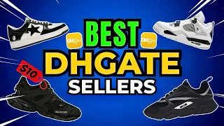 BEST BEST DHGATE SHOE SELLERS Unboxing FREE Spreadsheet
