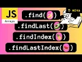 JS array find methods