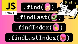 JS array find methods