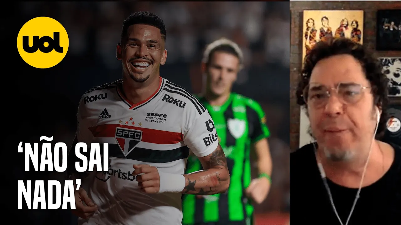 CASAGRANDE COBRA LUCIANO JOGANDO DE ATACANTE NO SÃO PAULO: 'COMO MEIA EMPACA O ATAQUE'
