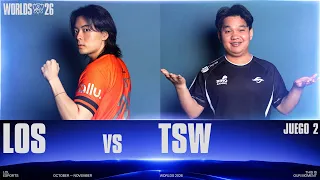 LOS vs TSW | WORLDS 2026 | DÍA 8 | FASE SUIZA | JUEGO 2