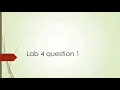 CSE102N Lab 04