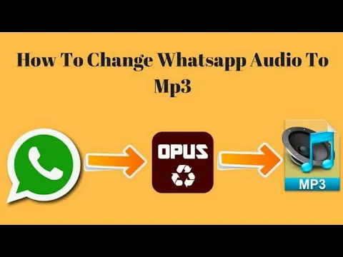 Download MP3 No app .Opus to .mp3(easy way)