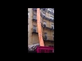 EasyChute The Easiest Construction Demo Chute on the job North End Boston