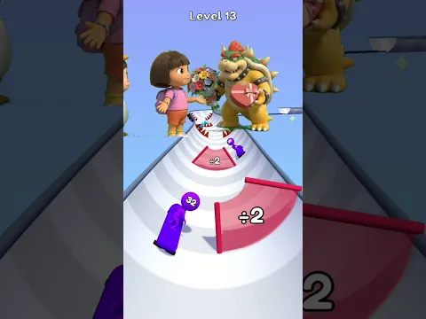 Bowser's Big Surprise For Gugu Gaga Dora Ruined It! 😱💍 #gaming #shorts #shortfeed #viralshorts