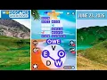 Wordscapes Uncrossed Daily Puzzle June 23 2026 gameplay Answers Solutions