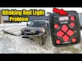 Western P3 Snowplow Blinking Red Light Problem FIXED