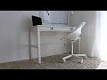 How to Assemble Hemnes Desk with 2 drawers - Satisfying Time-Lapse