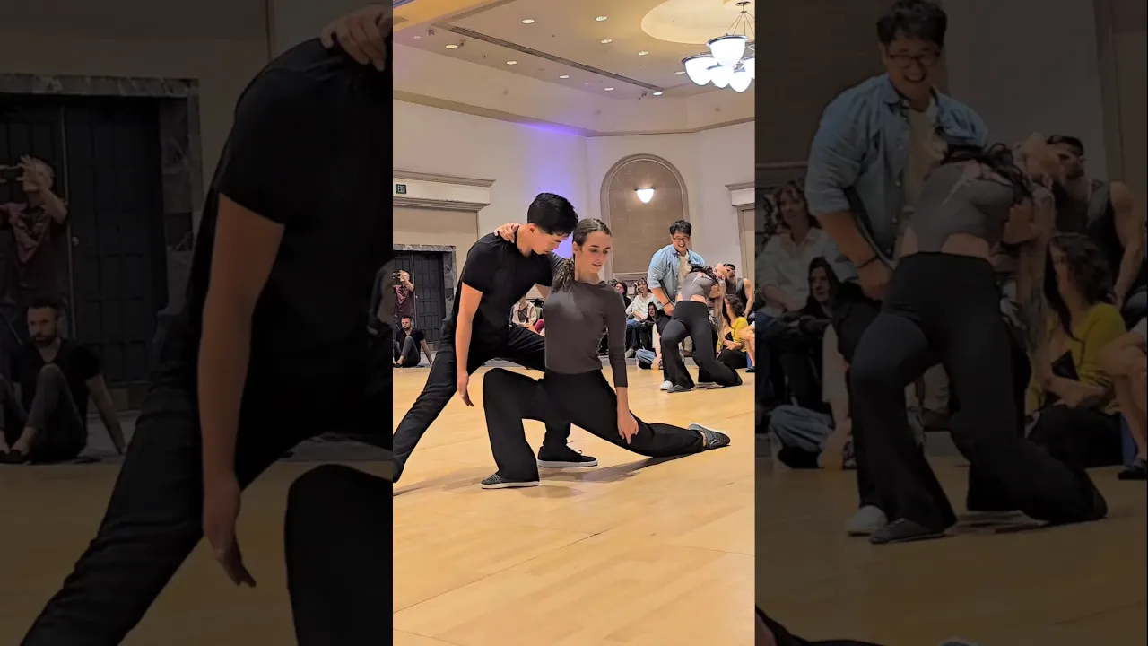 4th song in prelims--can you tell how tired we are? 👀🥵 #improv #westcoastswing