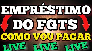LIVE TIRA DÚVIDAS - ANTECIAÇÃO DO SAQUE ANIVERSÁRIO - TENHO QUE PAGAR ESSE EMPRÉSTIMO etc...
