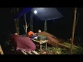 Download Lagu Membuat tempat istirahat dikebun langsung bermalam, masak \u0026 makan malam ditengah hutan Kalimantan