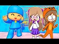 Lagu Escapa de la PRISIÓN de POCOYO en Roblox con Mandarina