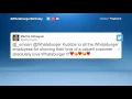 Whataburger surprises regular customer with birt ay cake