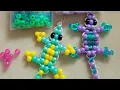 How to Make a Beaded Lizard Keychain Easy Pony Bead Craft for Kids