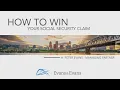 How To Win Your Social Security Disability Claim - Social Security FAQs