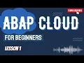 ABAP Cloud for Beginners Lesson 1 - Create Your First ABAP Cloud Project