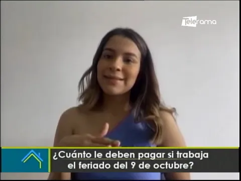 ¿Cuánto le deben pagar si trabaja el feriado del 9 de Octubre?