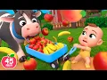 Download Lagu Apples and Bananas | Feeding Animals Song +MORE Lalafun Nursery Rhymes \u0026 Kids Songs