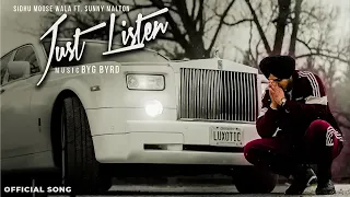 just listen sidhu moose wala sunny maltonjust listen