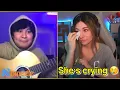 Download Lagu Francis Karel- Compilation Omegle Reactions 2021 She is crying