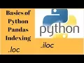 Basics of Python Pandas Indexing with loc and iloc