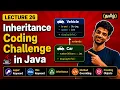 Inheritance Coding Challenge in Java super this Method Overriding Objects Lecture 26 Tamil