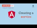 Creating a Service in Angular Services Dependency Injection Angular 12